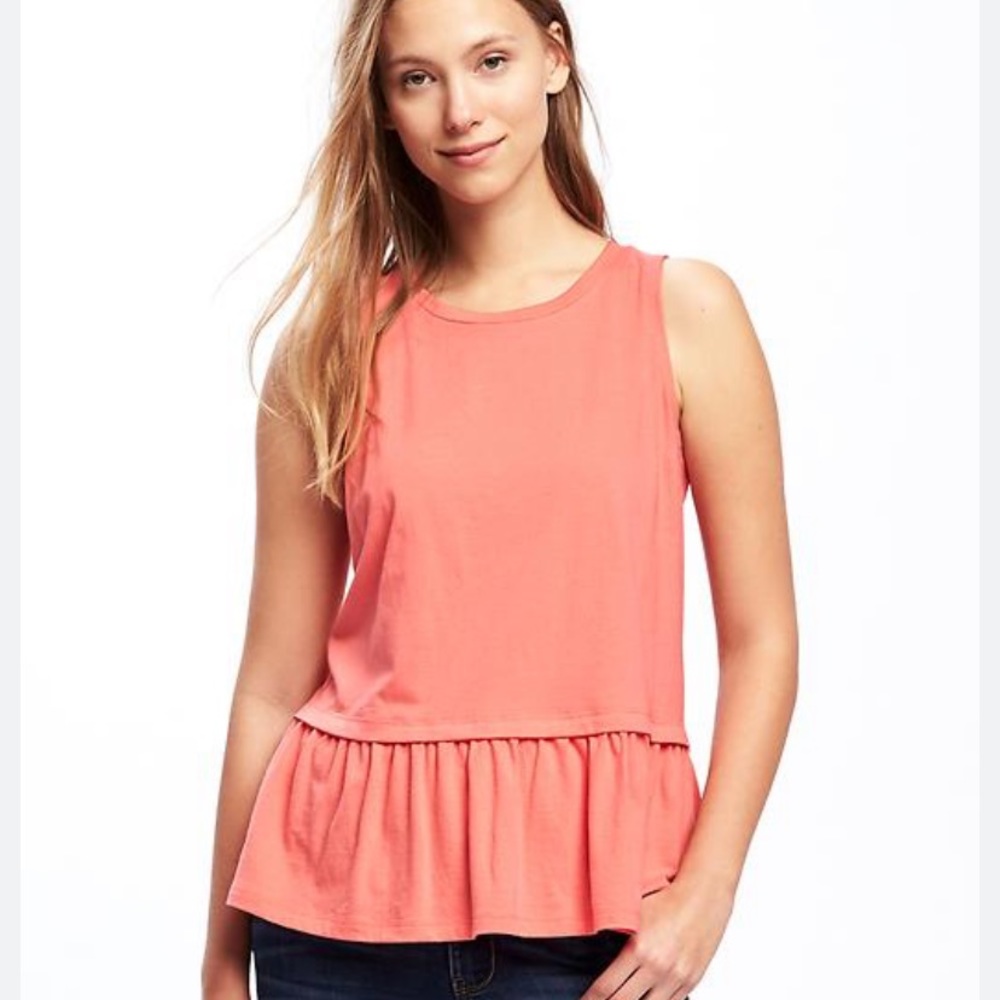 Old Navy Relaxed Peplum Tank